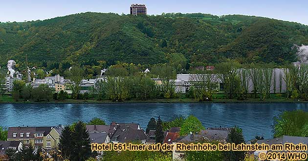 Urlaub ber Weihnachten auf der Rheinhhe bei Lahnstein und Koblenz am Rhein. 