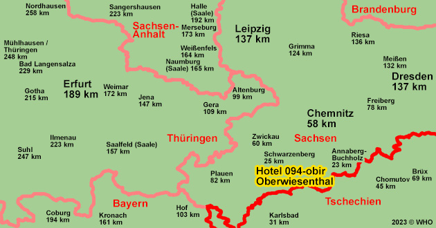 Urlaub ber Weihnachten am Fichtelberg. Weihnachtskurzurlaub im Luftkurort Oberwiesenthal im Erzgebirge, ca. 55 km sdlich von Chemnitz.