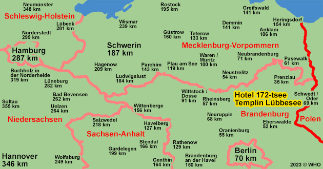 Urlaub ber Weihnachten in Templin am Lbbesee, Weihnachtsurlaub in der Uckermark