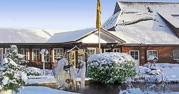 Urlaub ber Weihnachten in der Lneburger Heide. Weihnachtskurzurlaub in der Weltvogelparkstadt Walsrode im Heidekreis.