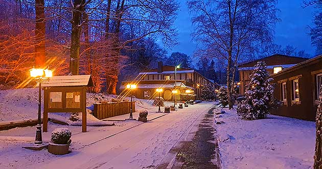 Urlaub ber Weihnachten  im Harz, Weihnachtsurlaub im Gosetal vor den Toren der Stadt Goslar zwischen Bad Harzburg, Clausthal-Zellerfeld, Seesen, Salzgitter, Braunlage und Braunschweig