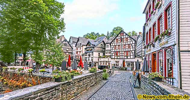 Urlaub ber Weihnachten in Monschau, Weihnachtsurlaub in der Nordeifel im Dreilndereck Deutschland  Belgien  Niederlande