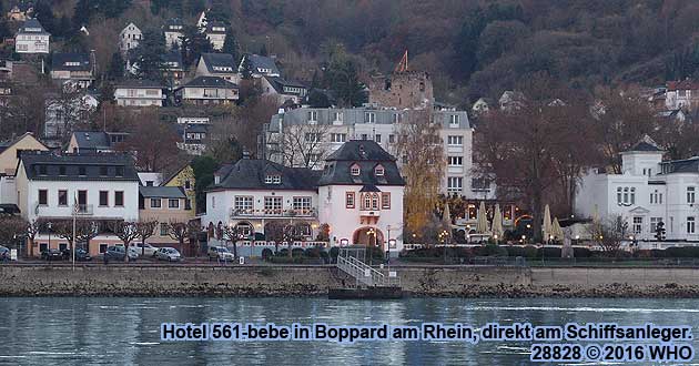 Urlaub ber Weihnachten in Boppard am Rhein, Weihnachtskurzreise im Rheintal, inmitten vom UNESCO-Weltkulturerbe Mittelrhein