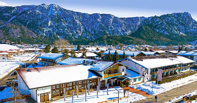 Urlaub ber Weihnachten im Chiemgau, Weihnachtsurlaub in Inzell in den Chiemgauer Alpen in Oberbayern