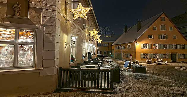 Urlaub ber Weihnachten in Franken, Weihnachtsurlaub in Dinkelsbhl im Frnkischen Seenland, zwischen Feuchtwangen, Nrdlingen, Ansbach, Rothenburg ob der Tauber und Nrnberg