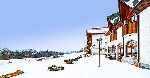 Urlaub ber Weihnachten im Naturpark Bayerischer Wald, Weihnachtsurlaub in Bayern in der Nhe von Passau an der Donau