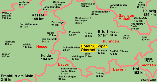 Urlaub ber Weihnachten im Thringer Wald, Weihnachtsurlaub im Wintersportort Oberhof am Rennsteig zwischen Zella-Mehlis, Ohrdruf, Suhl, Schmalkalden, Gotha, Meiningen, Bad Langensalza, Erfurt, Eisenach und Weimar